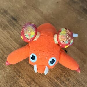 Vintage Rare HTF 1998 Paras Pokémon Plush 4.5" Applause Nintendo